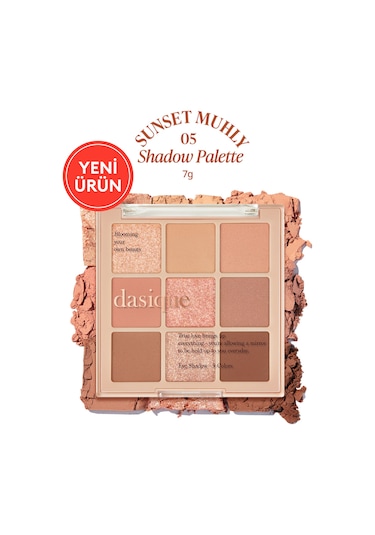 Dasique Mat Ve Işıltılı Renk Seçenekleri Sunan Far Paleti Shadow Palette 05 Sunset Muhly 05 Sunset Muhly