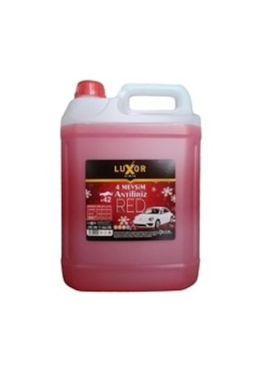 Luxor Kimya 4 Mevsim -42 Kırmızı Antifiriz 20 Lt Konsantre