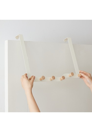 Kancalı Beyaz Kapı Askısı, Kapı Askısı, Kapının Arkasında Kancalar