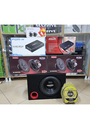 Akgöz Sound Paket Ses Sistemi Massive 20 Cm