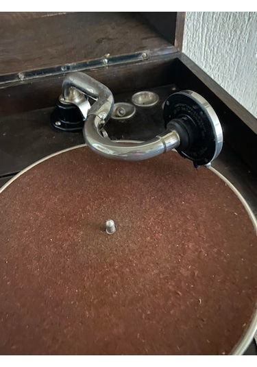 His Master'S Voice 4 Grand Antika Gramafon 049