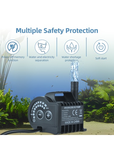 Konesam Usb Güçlü 5v Mini Su Pompası - 600l/h Akış, 2.2m Yükseklik, Sessiz Çalışma, Akvaryum & Bahçe İçin