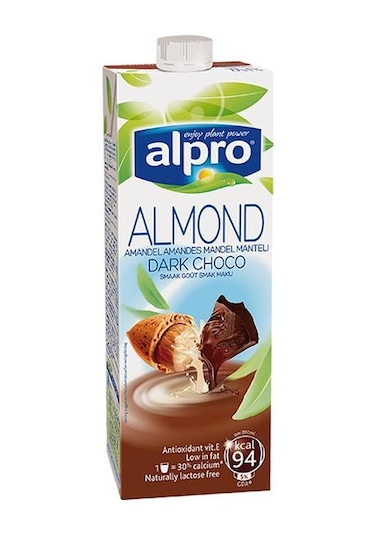 Alpro Bitter Çikolatalı Badem Sütü 1 L