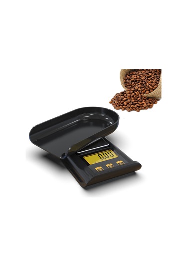 Suofeng Taşınabilir Ev Ofisi Terazi, 0.01g Hassasiyetli, 500g Yük Kapasitesi, 6 Ölçü Birimi, Tare Ve Sayım Fonksiyonu, Lcd Ekranlı, Pil Yok Siyah