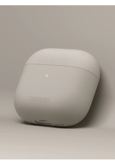 Commo İos Uyumlu Airpods 4 İçin Shield Case Kılıfı, Keten 326213575 Keten