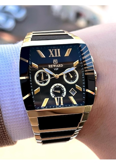 Ea.141136 Reward Çelik Kordon 3 Atm Suya Dayanıklı İç Fonksiyonları Aftif Erkek Kol Saati