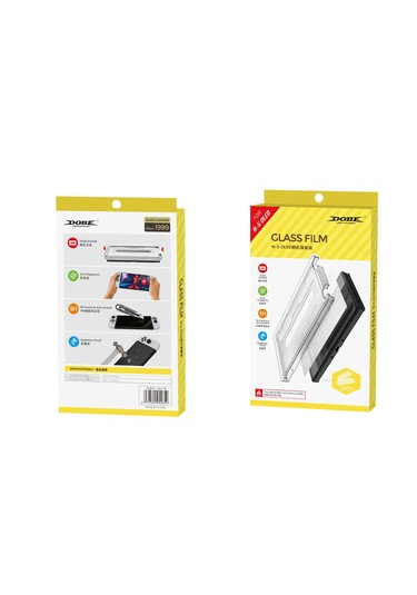 Nintendo Switch Oled Temperli Cam Ekran Koruyucu+ Takma Aparatı İ