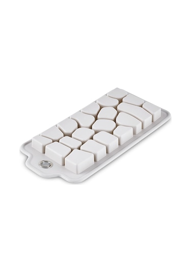 Crıck Crack Harmony Skew Silikon Buz Kalıbı 21 Cm Gri