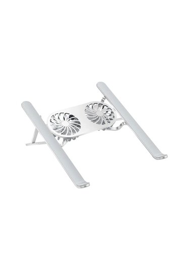 Powermaster Pm-24572 Çift Fan Taşınabilir Notebook Laptop Soğutucu Stand