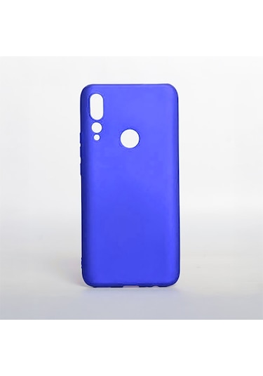 Zore Huawei Y9 Prime 2019 Kılıf Msra Premier Silikon Kapak - Saks Mavi Mavi