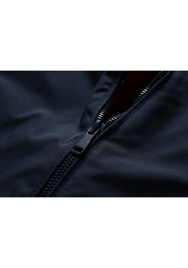 Modaya Uygun Sade Büyük Beden Dış Giyim Ceket Erkek Ceketi Mavi