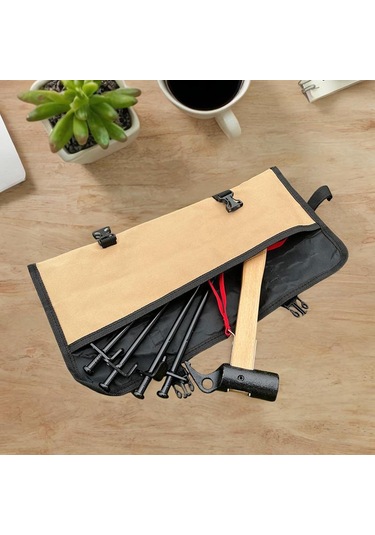 Suntek Çadır Kazıkları Saklama Çantası Zemin Çivisi Sırt Haki