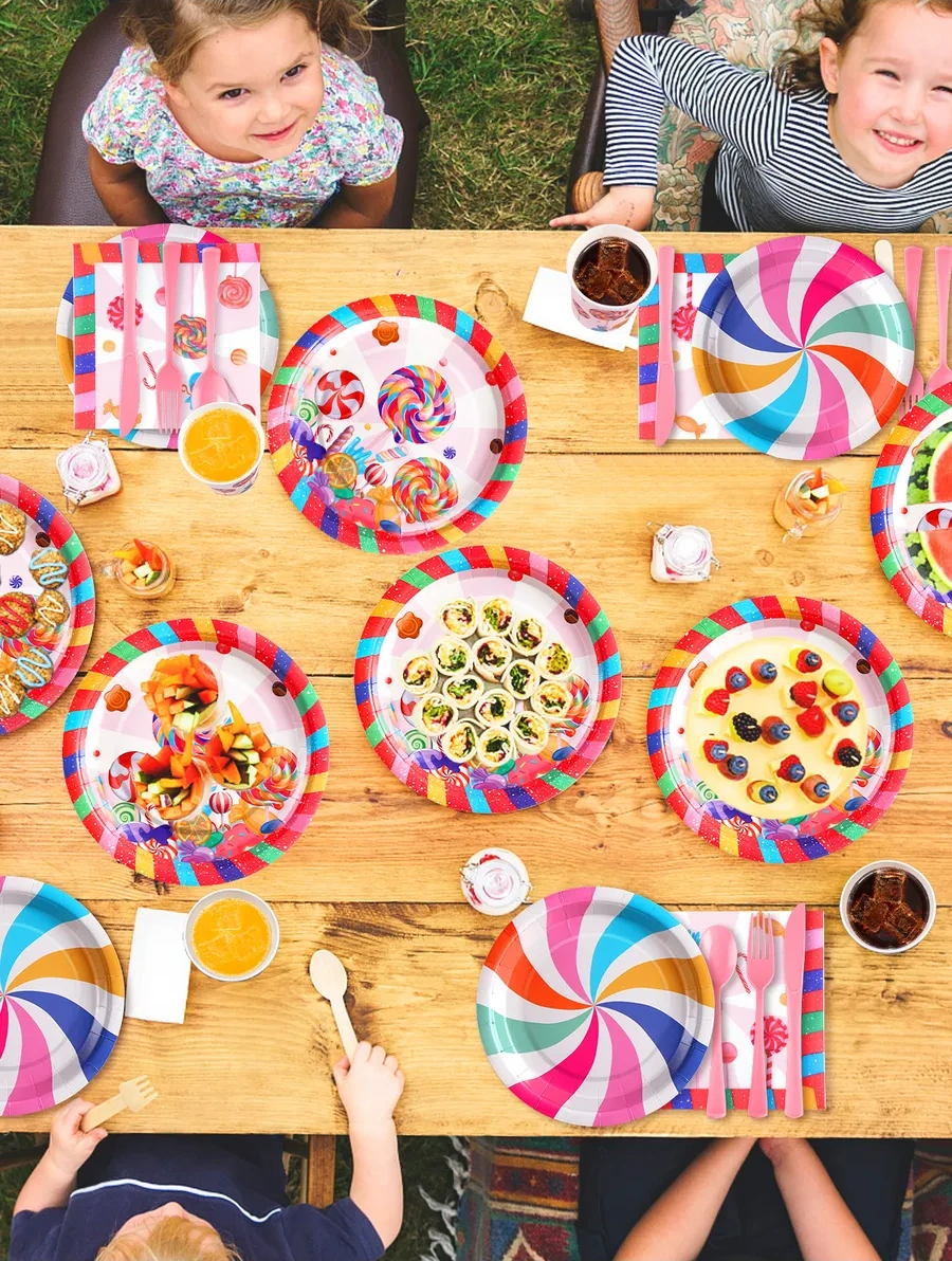 Frenco Tek Kullanımlık Parti Tabakları - Çocuklar İçin 10 Kişilik Set 332411034 100 adet