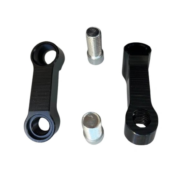 Üniversal Ayna Uzatma Genişletme Aparatı Siyah 10mm Düz Diş Pcx