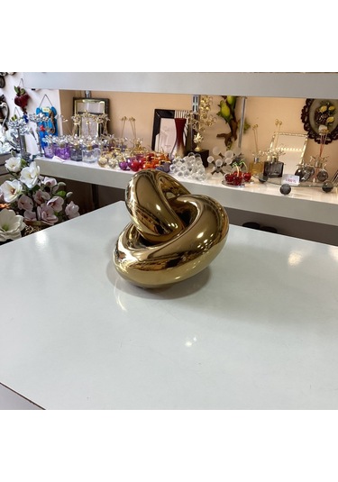 Dekoratif Seramik Zincir Gold Renk