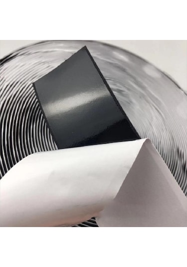 Siyah 1pc Çift Taraflı Yapışkan 1m Çift Taraflı Yapışkan