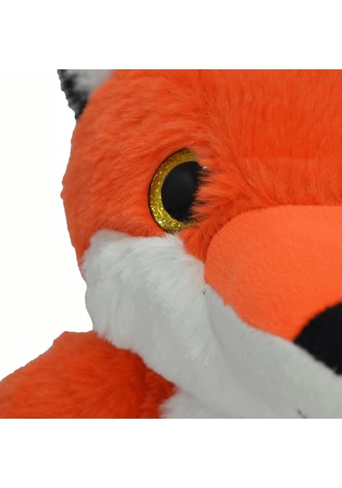 Halley Oyuncak Peluş Tilki Cam Göz 35 Cm Pelüş Çok Renkli