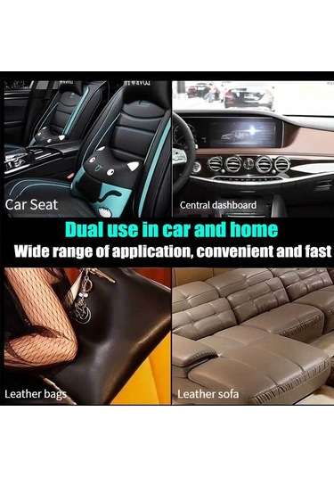 Araba Deri Koltuk Bakım Kremi İç Deri Temizleme Bakım Bakım Kaplama Temizleme Kremi 50g,jwcwsq