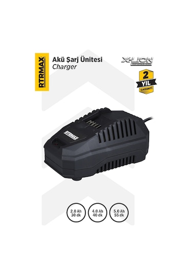 RTRMAX RTX1809 Akü Hızlı Şarj Cihazı/Ünitesi 18V 4.5 A X-Lion