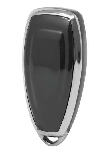 Ford Focus Fiesta Kuga Mondeo Smax Cmax Ecosport 3 Buton Nano Anahtar Kılıfı Siyah-gümüş