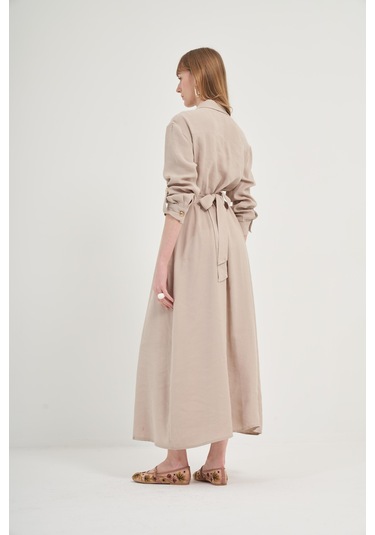 Ftz Modal Elbise Taş 31033 Taş