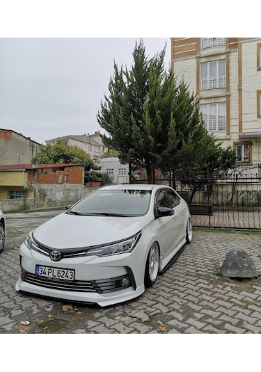 Toyota Corolla Uyumlu (2016-2018) Ön Tampon Eki