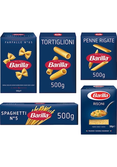 Barilla Makarna Karma 5 x 500 G