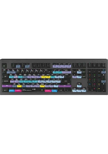 Logickeyboard LKB-RESB-A2M DaVinci Resolve Mac Klavye