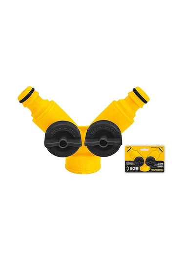 2 Çıkışlı Musluk Bağlantı Adaptörü Standart