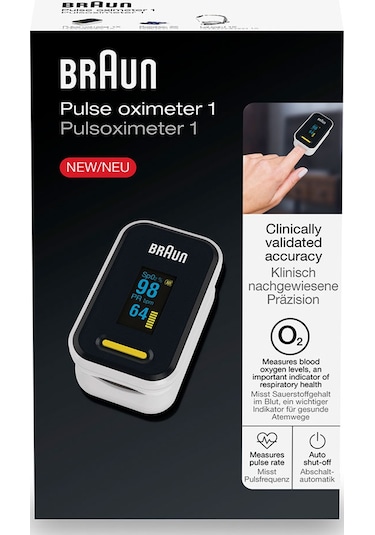 Braun YK-81CEU Nabız ve Oksijen Ölçer Pulse Oksimetre