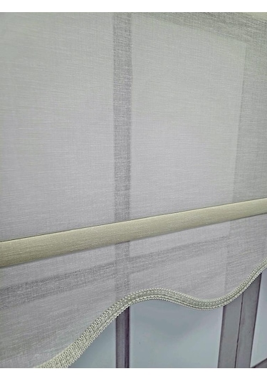 Bbb Keten Kumaşlı Çift Mekanizmalı Tül Stor Perde Mt3000