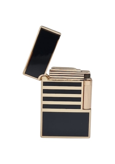 Vindiesel Soft Flame Siyah-gold Desenli Çakmak - Tr7685