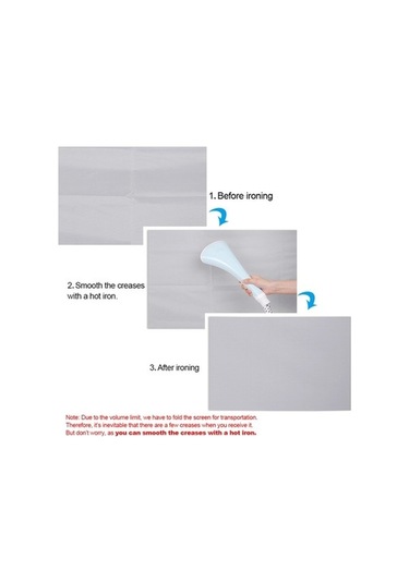 100 Kullanışlı Katlanır Hd 16:9 Projeksiyon Perdesi - Ev/sinema, Ofis, İç/dış Mekan Jzr-gy Pratik Tasarım, Ev Sineması İçin Mükemmel