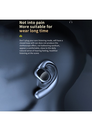 Skycity Siyah Gt01 Kablosuz Kulaklıklar, Bt 5.3, Gürültü Engelleme, 300mah Şarj Kutusu, Dokunmatik Kontrol, 7 Saat Dinleme Süresi