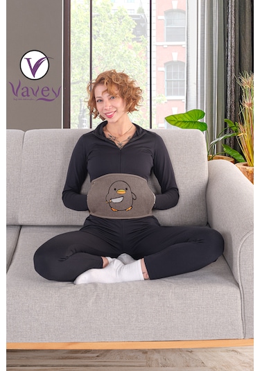 Regl Sıcak Su Torbası Kemeri Kahverengi + Termojel