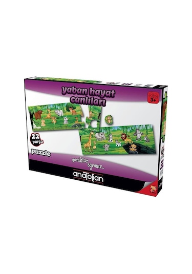 Anatolian Yaban Hayat Canlıları 22 Pcs