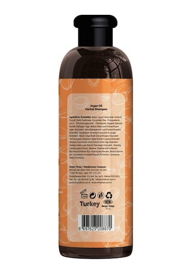 Phytoflora Tuzsuz Argan Yağlı Botanik Şampuan 400 ML