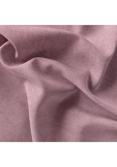 Tekli Kadife Dokulu Kırlent Kılıfı Gül Kurusu-2505 001