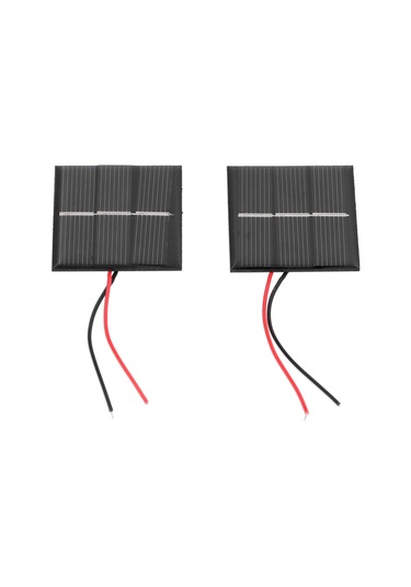 Dianziye 2 Adet 43x55mm Polikristal Güneş Paneli - 0.4w 1.5v, Yüksek Dönüşüm Oranı, Düşük Işık Performansı, Dıy Oyuncaklar Ve Elektrikli Aletler İçin