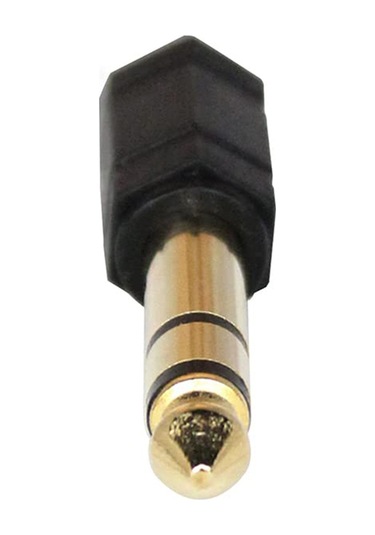 Konesam 6.5mm Erkekden 3.5mm Dişeye Ses Adaptörü - Mikrofon, Kulaklık Uyumlu, Ev Ses Sistemi, Amfi, Mikser İle Kullanım