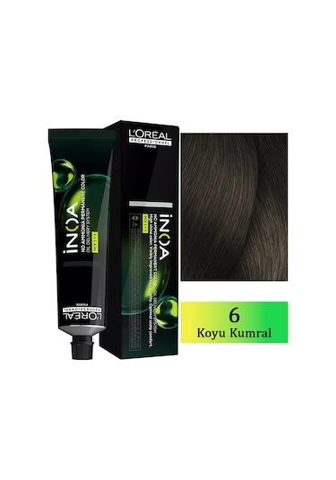 İnoa Saç Boyası 6 Koyu Kumral 60 Ml