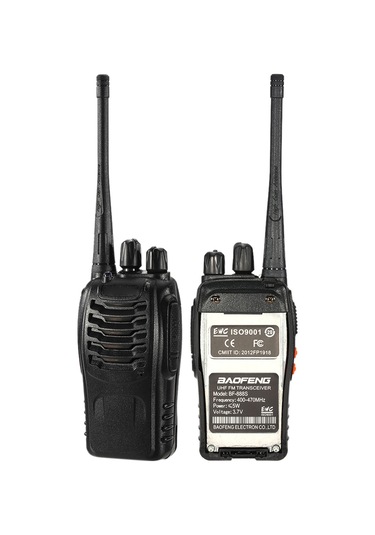 Reedark 16 Kanallı Profesyonel Fm Telsiz Seti - 1500mah Pil Ve Kulaklık Dahil 2 Adet