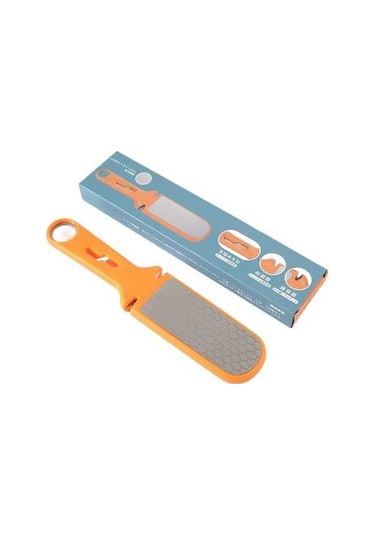 Dancemonkey Yaratıcı Mutfak Zımpara Bıçağı Bileyici-turuncu Turuncu