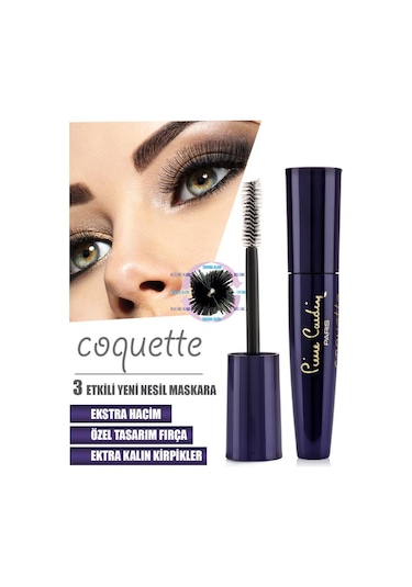 Pierre Cardin Coquette Exaggerated 3 Etkili Yeni Nesil Volume Maskara