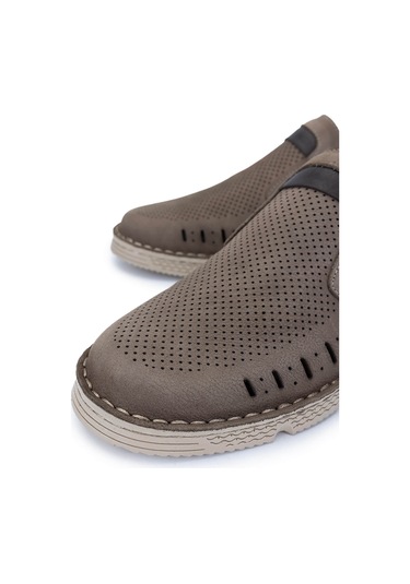 Tamer Tanca Erkek Hakiki Deri Vizon Nubuk Casual Ayakkabı 478 F4001 Erk Ayk Y25 Vızon Nbk Vizon