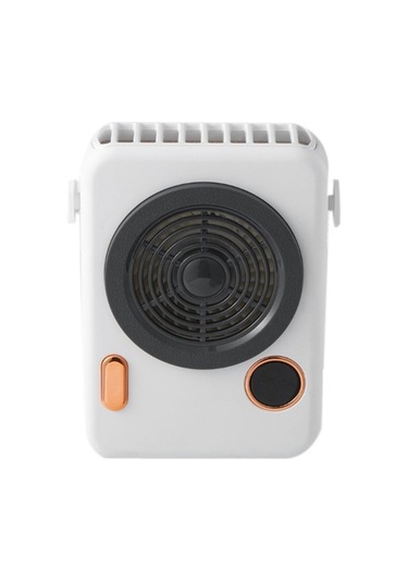 Asma Boyunlu Fan Mini Elektrikli Soğutma Fanı Hava Soğutucu Tembel Fan Beyaz Hu0acl Beyaz