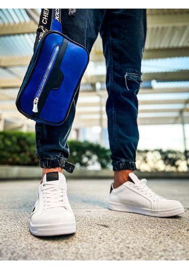 Ch101 - Poani Tablet Erkek Çanta Sıyah/mavı Çok Renkli