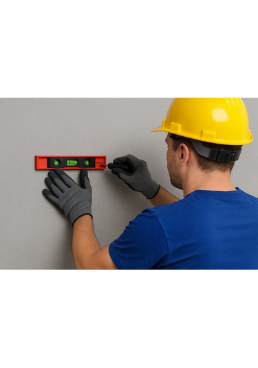 Mıknatıslı Su Terazisi 25 Cm Hassas Ölçüm Ve Kolay Kullanım