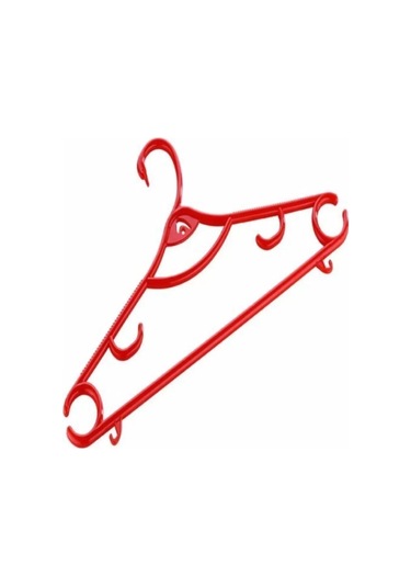 Kuğu Elbise Askısı 6'lı -asd075 Diğer