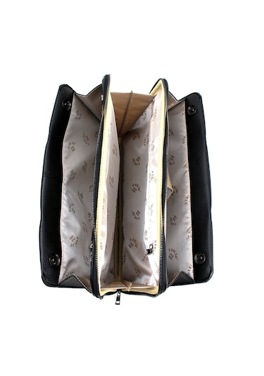 Kadın Kahverengi İpad Notebook 13 & 14 İnç Laptop Ve Evrak Çantas Kahverengi